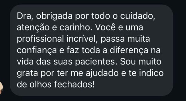 Depoimento da Paciente 5